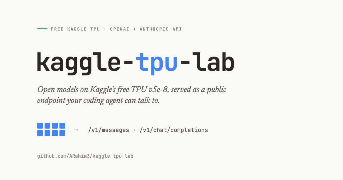 kaggle-tpu-lab